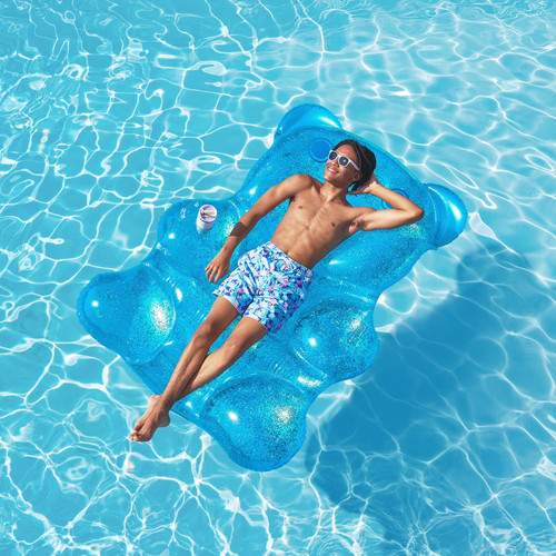 Inflatable bear pool float - bear,