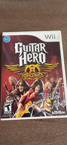 Wii guitar hero aerosmith - aerosmith, game