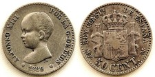 Spagna-Alfonso XIII. 50