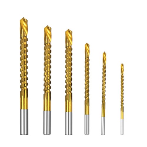 Pezzi set trapano rivestito - 6,