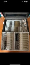 Set posate acciaio inox oro - set,
