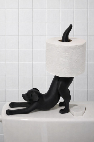 Portarotolo bagno cane - portarotolo,