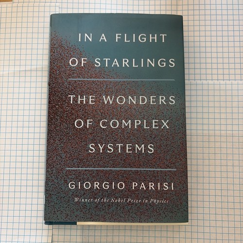 Flight of starlings - in,