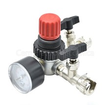 Riduttore di pressione aria per compressore 2 uscite a baionetta a spillo max 12