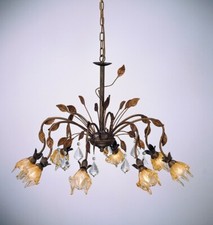 lampada a soffitto arte povera