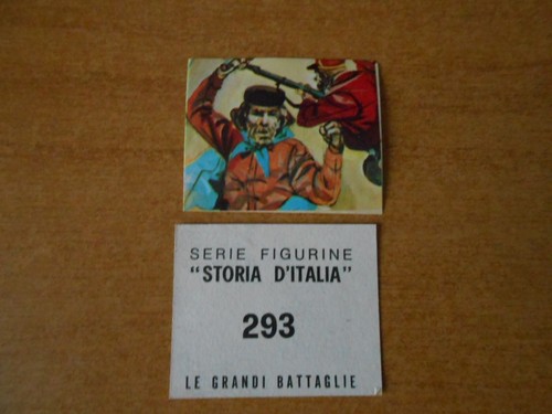 Figurina storia italia - figurina,