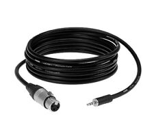 CAVO PREMIUM DA 3,5MM A XLR FEMMINA PER MICROFONO A CONDENSATORE AKG C414 XLS