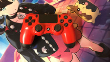 CONTROLLER JOYSTICK PS4 ORIGINALE PLAYSTATION 4 ROSSO