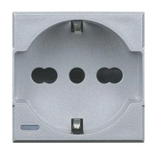 PRESA UNEL SCHUKO 10/16A