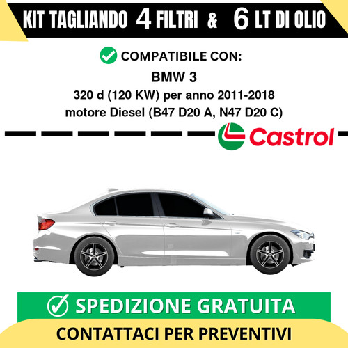 Tagliando per bmw 320d - per,