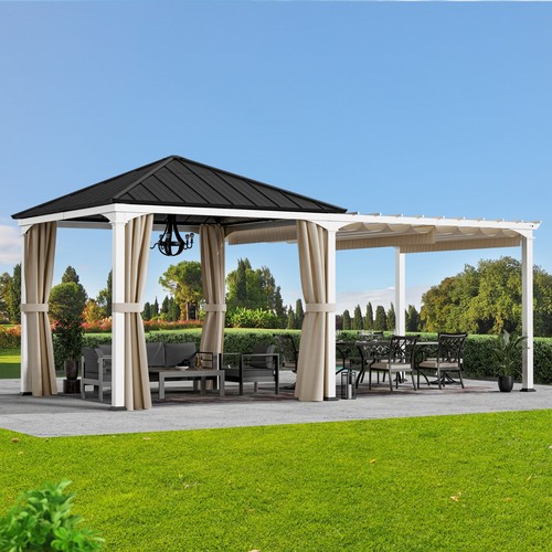 Modern shade x20 pergola - modern,