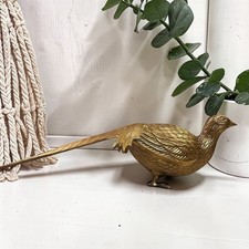 Statuina fagiano vintage in