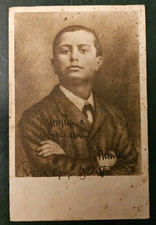 Cartolina Benito Mussolini Bambino Adolescente 14 Anni Viaggiata 1929