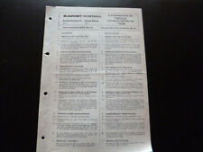 Manuale di servizio originale