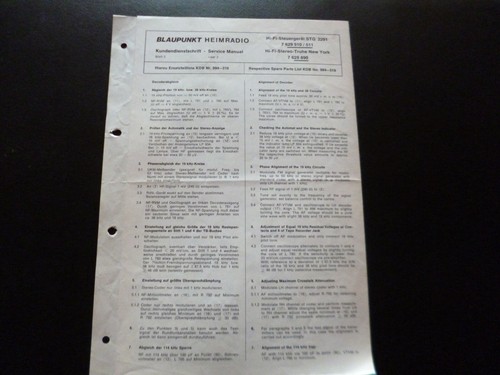 Manuale servizio originale - di,