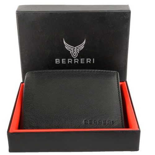 Portafoglio uomo berreri rfid - portafoglio,