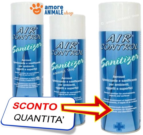 Air control sanitizer - control, →