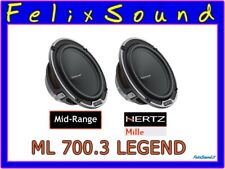 HERTZ ML700.3 LEGEND COPPIA MIDRANGE DA 70mm CON GRIGLIE NEW MODELLO 2020