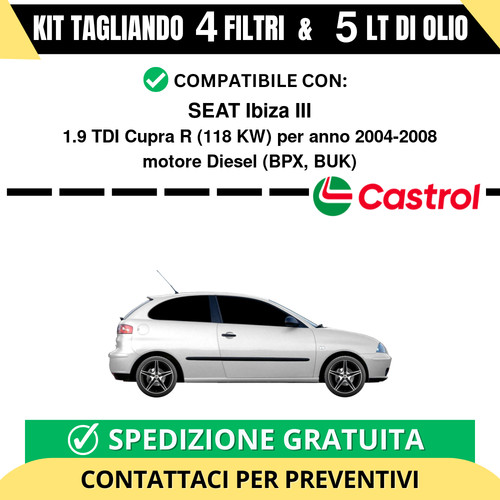 Tagliando per seat ibiza iii - seat,