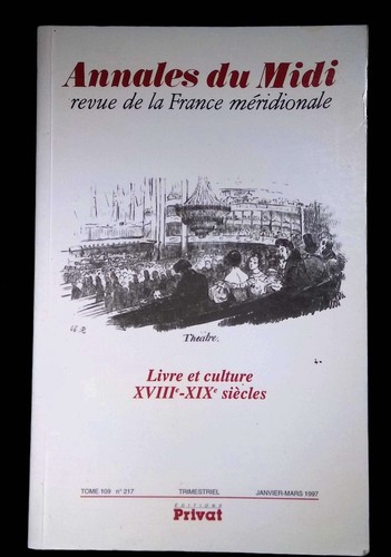 Annales midi revue - revue, la