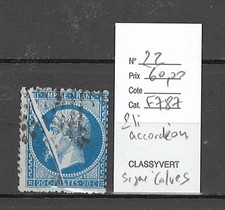 France - Yvert 22 - 20 cts