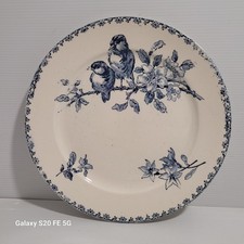 Assiette Plate Sarreguemines