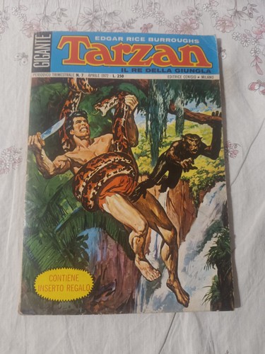 Tarzan gigante editrice - tarzan,