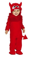 Costume diavolo mostro rosso