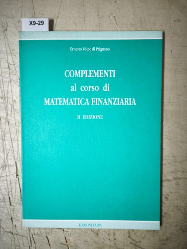 Complementi corso di - al,
