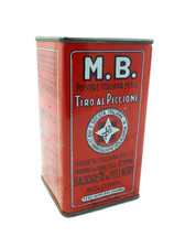 SCATOLA  LATTA POLVERE DA