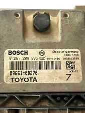 Centralina motore toyota yaris 1000 benzina 2006/2012 0261208936