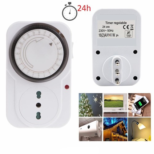 Presa elettrica timer - presa,