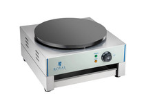 Royal Catering Crepiera Pancake Piatto Singolo Rotondo 40 cm