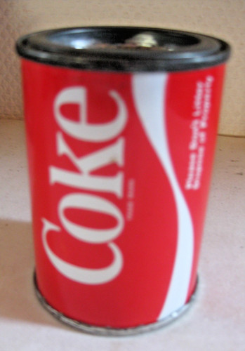 Salvadanaio scatola coca - salvadanaio,