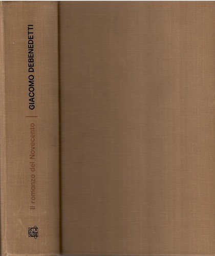 Romanzo del novecento - il,