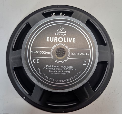 Woofer behringer 15w1000a8 - woofer,