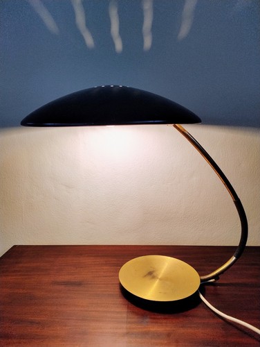 Large 1950s table - large, lamp