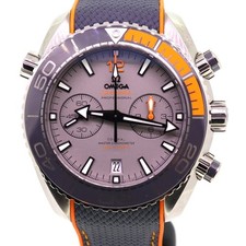 Orologio Omega Seamaster titanio Planet Ocean Chrono garanzia Omega dicembre 2028 45mm