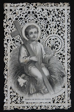 Image pieuse dentelle canivet