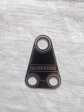 TARGHETTA CALIBRATORE