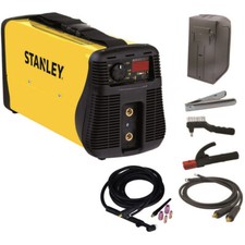 SALDATRICE INVERTER SUPER 180 TIG LIFT ELETTRODO MMA COMPLETA DI TORCIA STANLEY