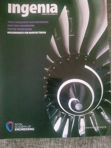 Ingenia engineering magazine - ingenia,