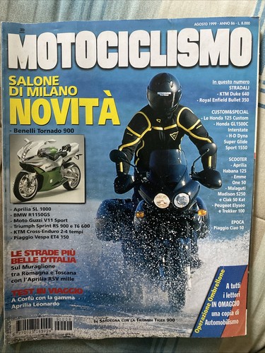 Motociclismo agosto 1999 - agosto,
