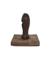 Pressa per legno primitiva