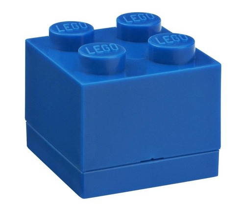 Lego mini box blu brillante - mini,