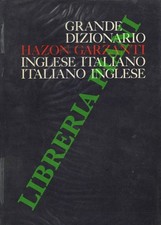 Grande Dizionario Hazon Garzanti di Inglese. Italiano - italiano Inglese.