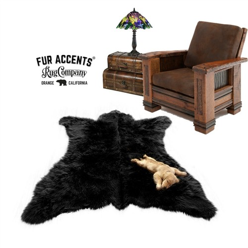 Tappeto pelle orso nero - ,