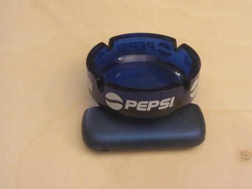 Posacenere pepsi vintage blu - posacenere,