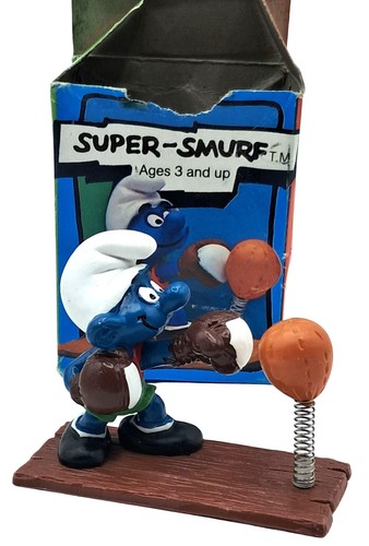 Figurina pugile super - , puffo