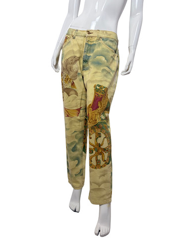 Jeans roberto cavalli stampa - roberto,
